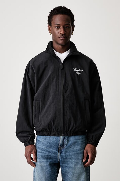 Carhartt WIP Travon демісезонна куртка чоловіча чорна I036800