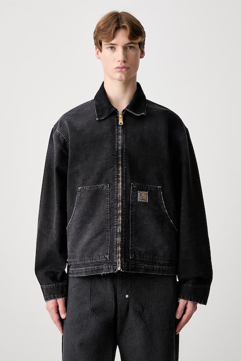 Carhartt WIP OG Arcan short jacket cotton Men's black I036867