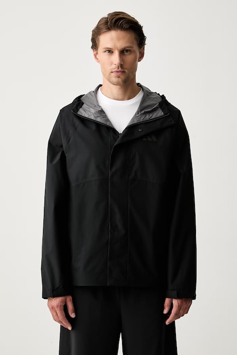 adidas kurtka przejściowa męska Essentials czarna KS7695