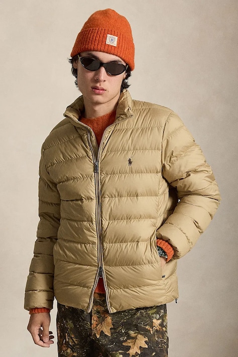 Polo Ralph Lauren kurtka pikowana męska beżowa 710B20424