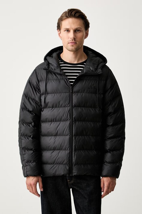 adidas kurtka pikowana męska Essentials czarna KE8328