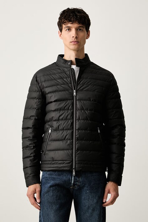 Guess prechodná bunda pánska čierna M6YL39 W2849