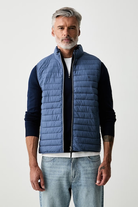 Hackett London bezrękawnik męski niebieski HM4000197