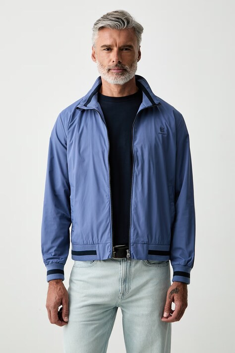 Hackett London kurtka przejściowa męska niebieska HM4000193