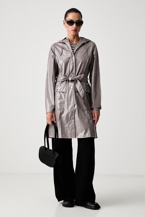 Rains демісезонна куртка Curve Long Jacket W3 — фото 2