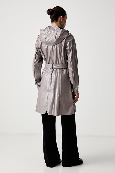 Rains демісезонна куртка Curve Long Jacket W3 — фото 3