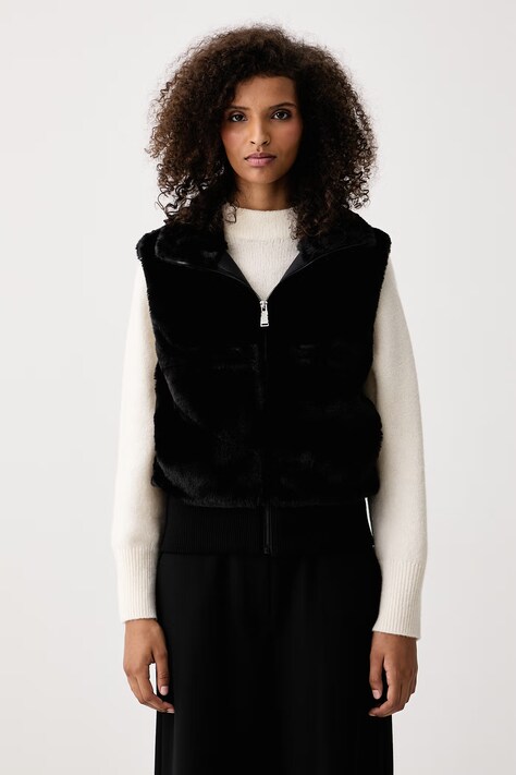 DKNY Bezrękawnik damski czarny DP6V3181