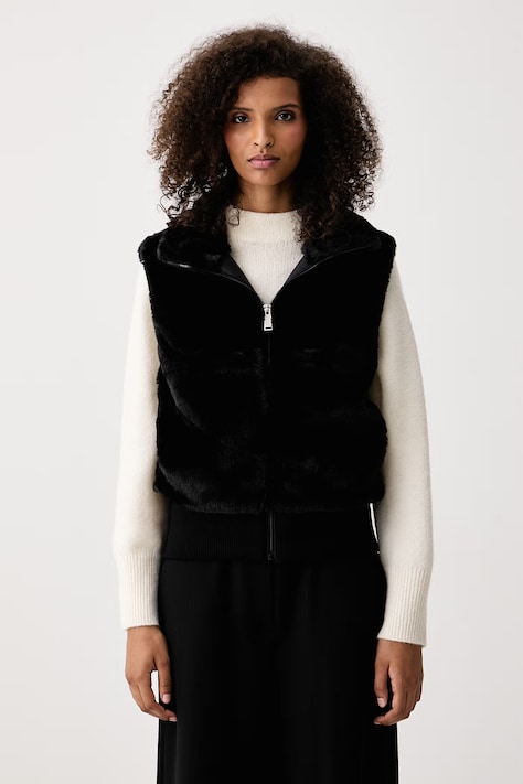 DKNY Bezrękawnik damski czarny DP6V3181