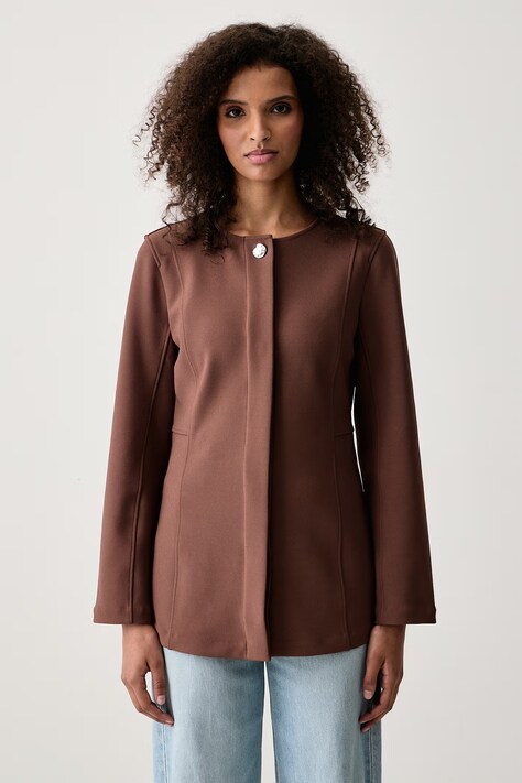 Calvin Klein Σακάκι γυναικείο καφέ LV044H216G