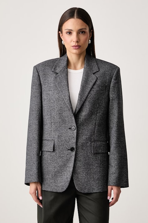 MSGM Сако с едноредно закопчаване дамско сиво 4141MDG11.267609