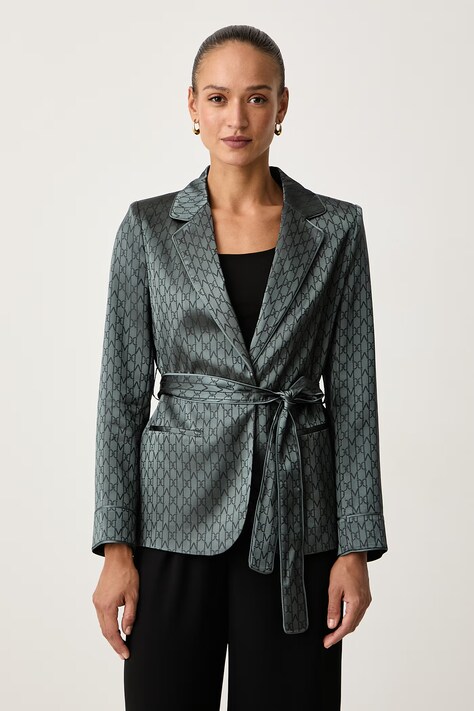 Marciano by Guess Marynarka damska z wiskozą SIENNA zielona G6BN07 W4399