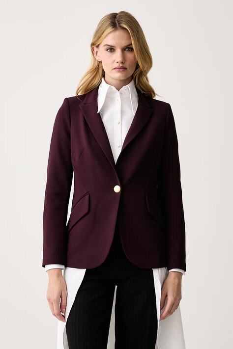 Marciano by Guess Μονόπετο σακάκι γυναικείο JASMINE μπορντό G6YN03 W3121