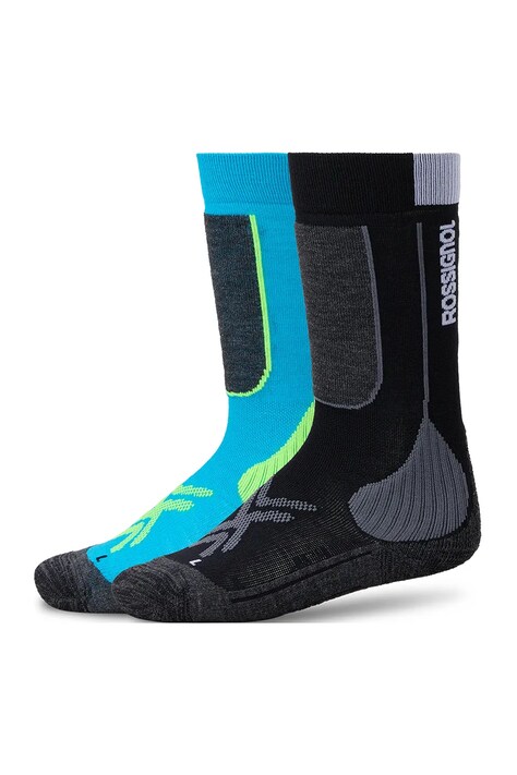 Rossignol Skarpety narciarskie dziecięce SKI SOCKS 2-pack czarne RLOYP02