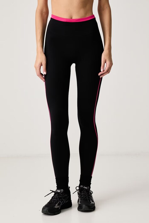 P.E Nation Legginsy damskie Rapid czarne regular waist 262G079