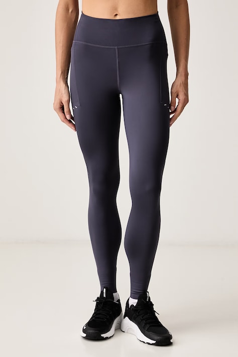 Nike Legginsy sportowe damskie Swift szare regular waist HJ2252.013