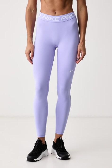 Nike Legginsy sportowe damskie Nike Pro fioletowe high waist IQ0886.580