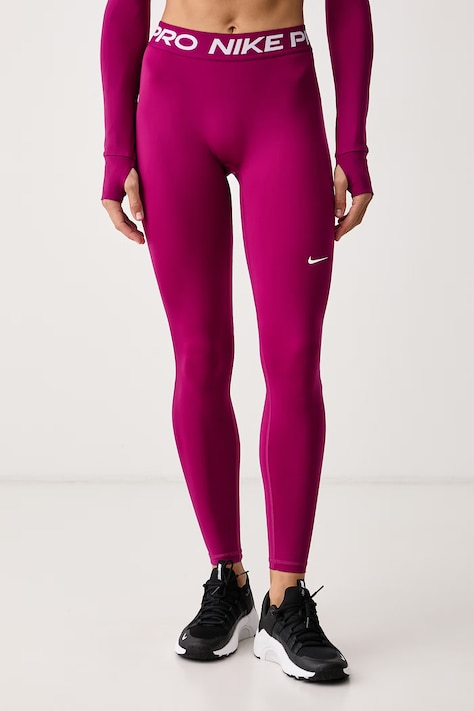 Nike Legginsy sportowe damskie Nike Pro fioletowe high waist IQ0886.630