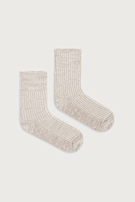 Calvin Klein skarpety damskie beżowe 701241810