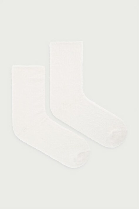 Calvin Klein Skarpety damskie 2-pack beżowe 701241809