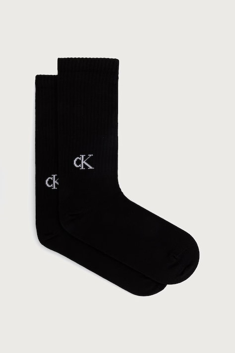 Calvin Klein Șosete pentru femei pachet de 2 negre 701241452
