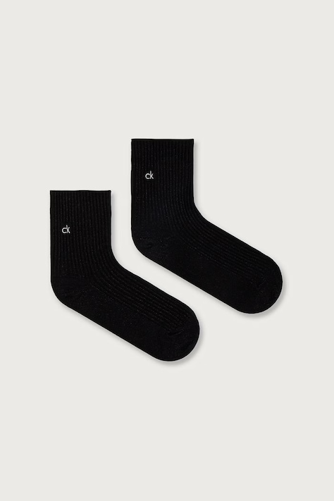 Calvin Klein Skarpety damskie 2-pack czarne 701244148