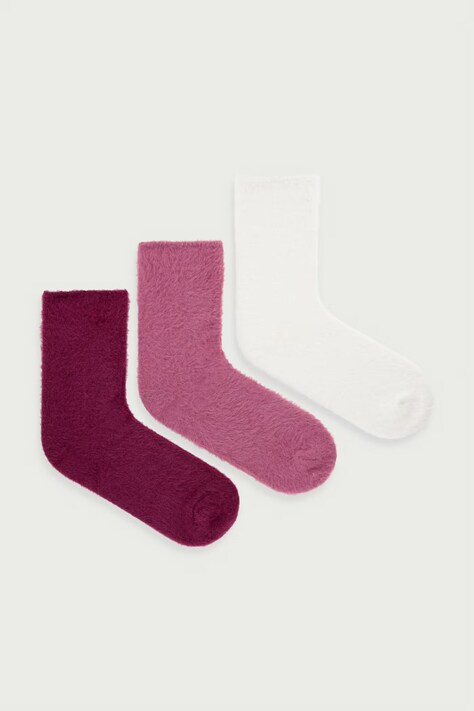 Calvin Klein Skarpety damskie 3-pack różowe 701244147