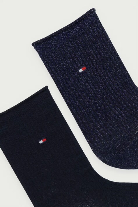 Tommy Hilfiger шкарпетки жіночі з бавовною 2 шт. — фото 2