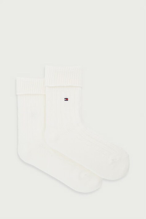 Tommy Hilfiger Skarpety damskie beżowe 701242185