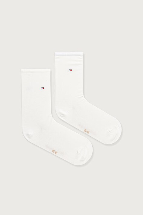 Tommy Hilfiger skarpety damskie 2-pack beżowe 371221121