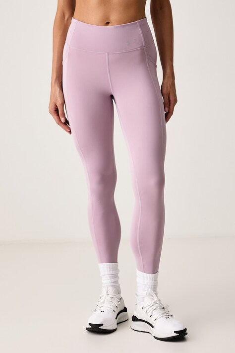 Under Armour Legginsy sportowe damskie Velociti fioletowe high waist 6009494.698