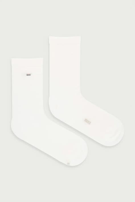 BOSS Skarpety damskie z wełną 2P RS Wool 2-pack beżowe 50570161