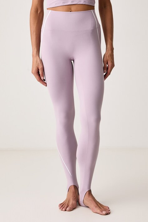 Under Armour Legginsy do jogi damskie Meridian Contour różowe high waist 6013770