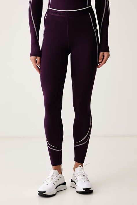 Under Armour Športové legíny dámske ColdGear fialové high waist 6013672