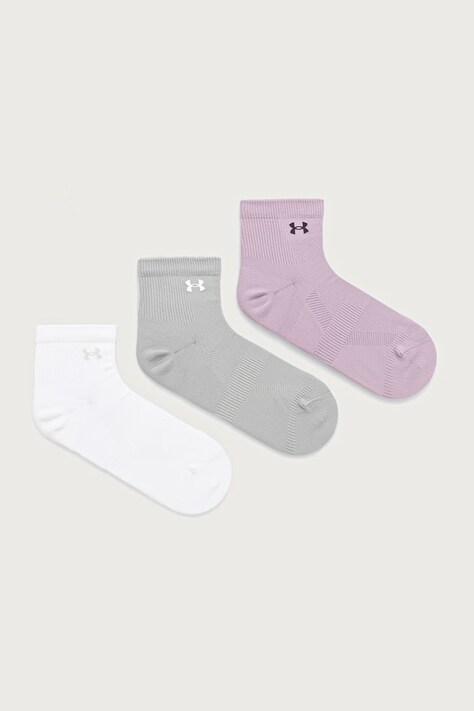 Under Armour skarpety damskie Vanish 3-pack białe 6013142