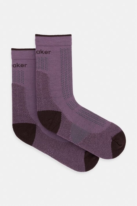 Icebreaker skarpety damskie Merino Hike+ Ultralight fioletowe IB0A578S0P11