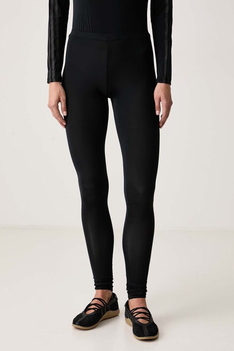 adidas Originals Legginsy damskie Adiluna Season 2 x Jennie czarne low waist LD8938