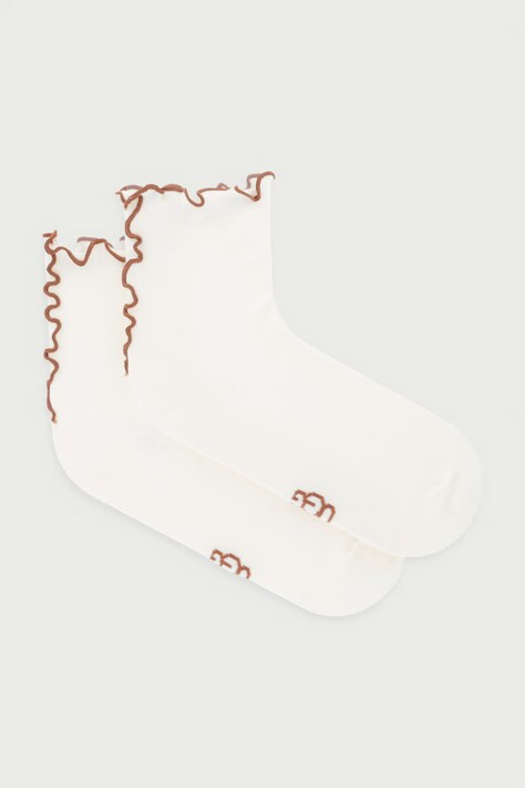UGG Skarpety damskie z bawełną KARSYN beżowe 1175251