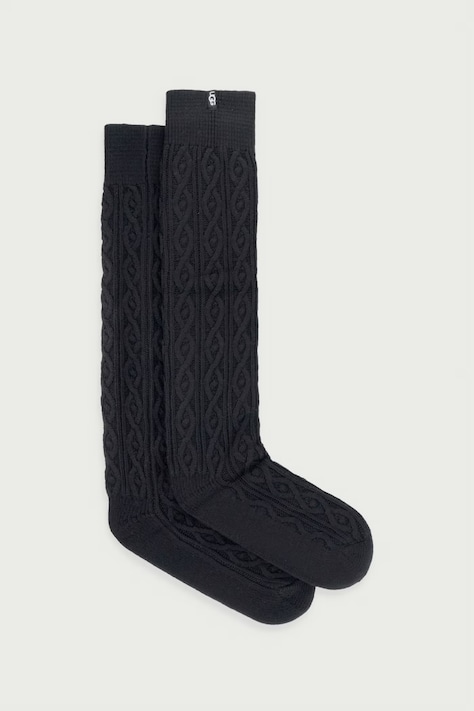 UGG Podkolanówki damskie RENSA czarne 1180733