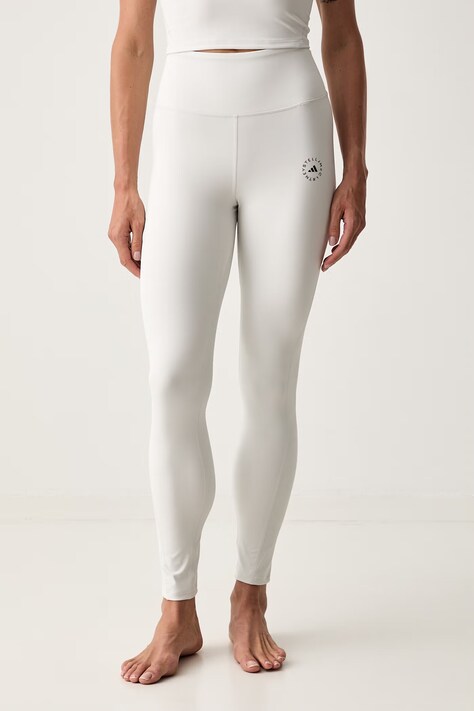 adidas by Stella McCartney legginsy do jogi damskie szare high waist KR6212