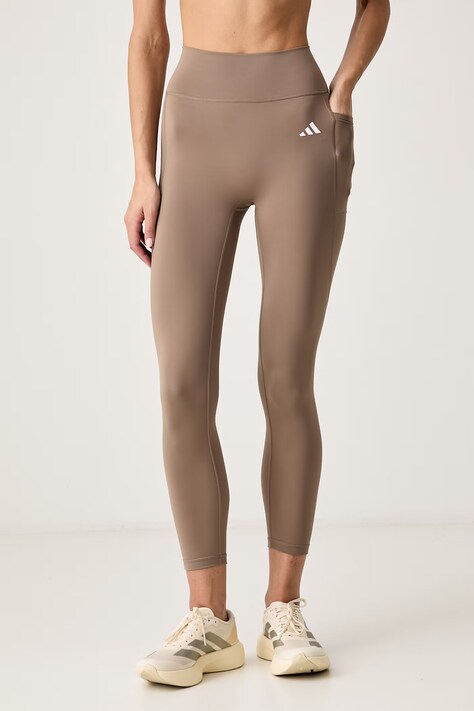 adidas Performance Športové legíny dámske Optime Essentials zelené high waist KT3832
