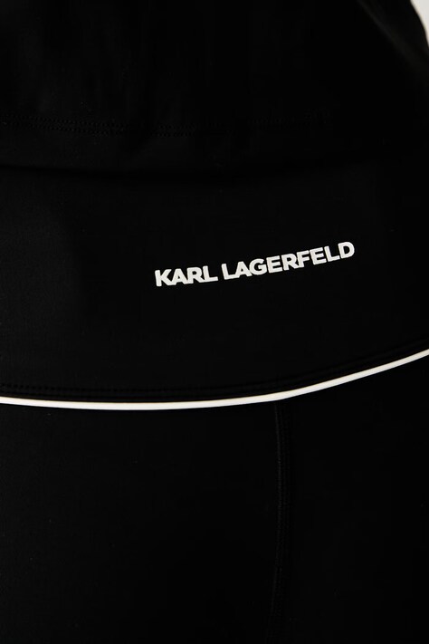 Karl Lagerfeld легінси жіночі — AW26-LGDZWR, чорний — фото 4