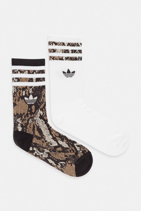 adidas Originals skarpety damskie 3-pack brązowe KW9196