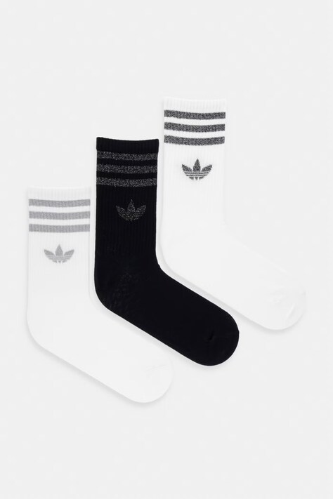 adidas Originals κάλτσες Γυναικεία 3-pack λευκές KR4218