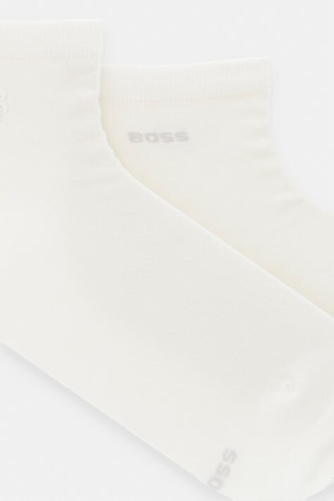 BOSS шкарпетки жіночі 2P SH DoubleB EV W 2 шт — AW26-LGDZZD, бежевий — фото 2