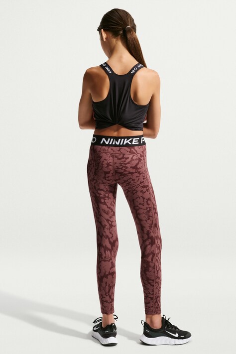 Nike Леггинсы для детей Nike Pro бордо IM3697