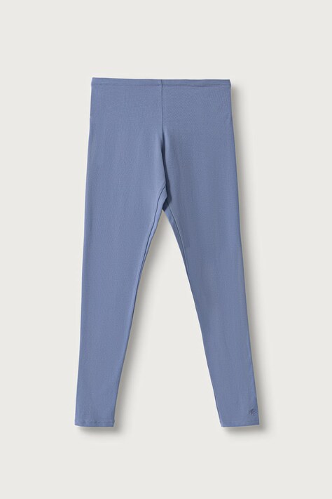 United Colors of Benetton Leggings per bambini in cotone con elastan violetti regular waist 3MT1CF02G