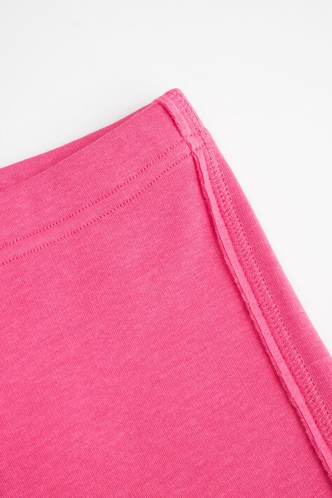 Coccodrillo Legginsy dziecięce różowe high waist SUPER FUN GIRL KIDS
