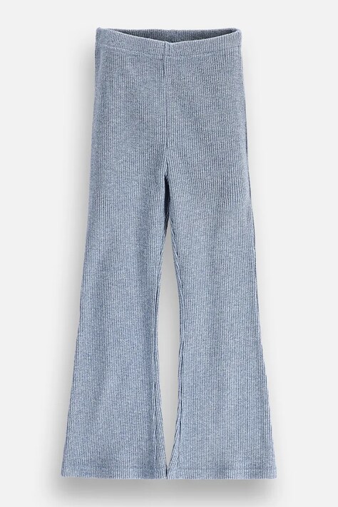 Coccodrillo Leggings gyerek viszkózzal kék magas derék FAIR FROST GIRL
