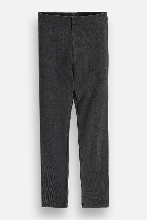 Coccodrillo legíny dětské bavlněné s elastanem černé regular waist TWILIGHT GIRL JUNIOR