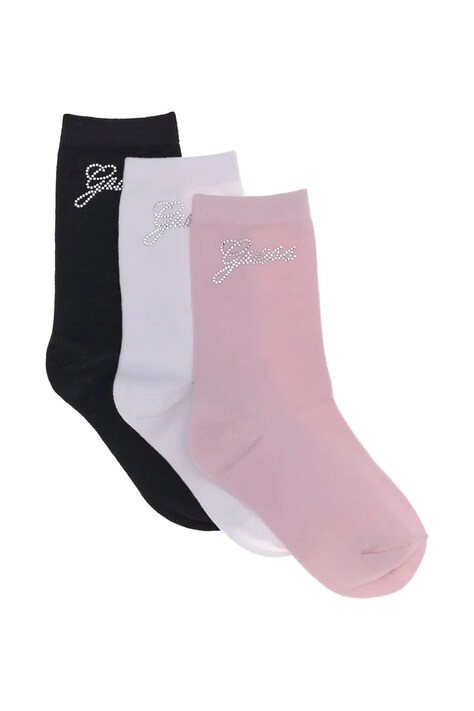 Guess Skarpety dziecięce 3-pack białe J6BZ49 Z1940